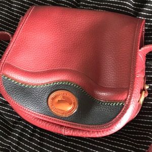 Vintage Dooney & Bourke crossbody red bag